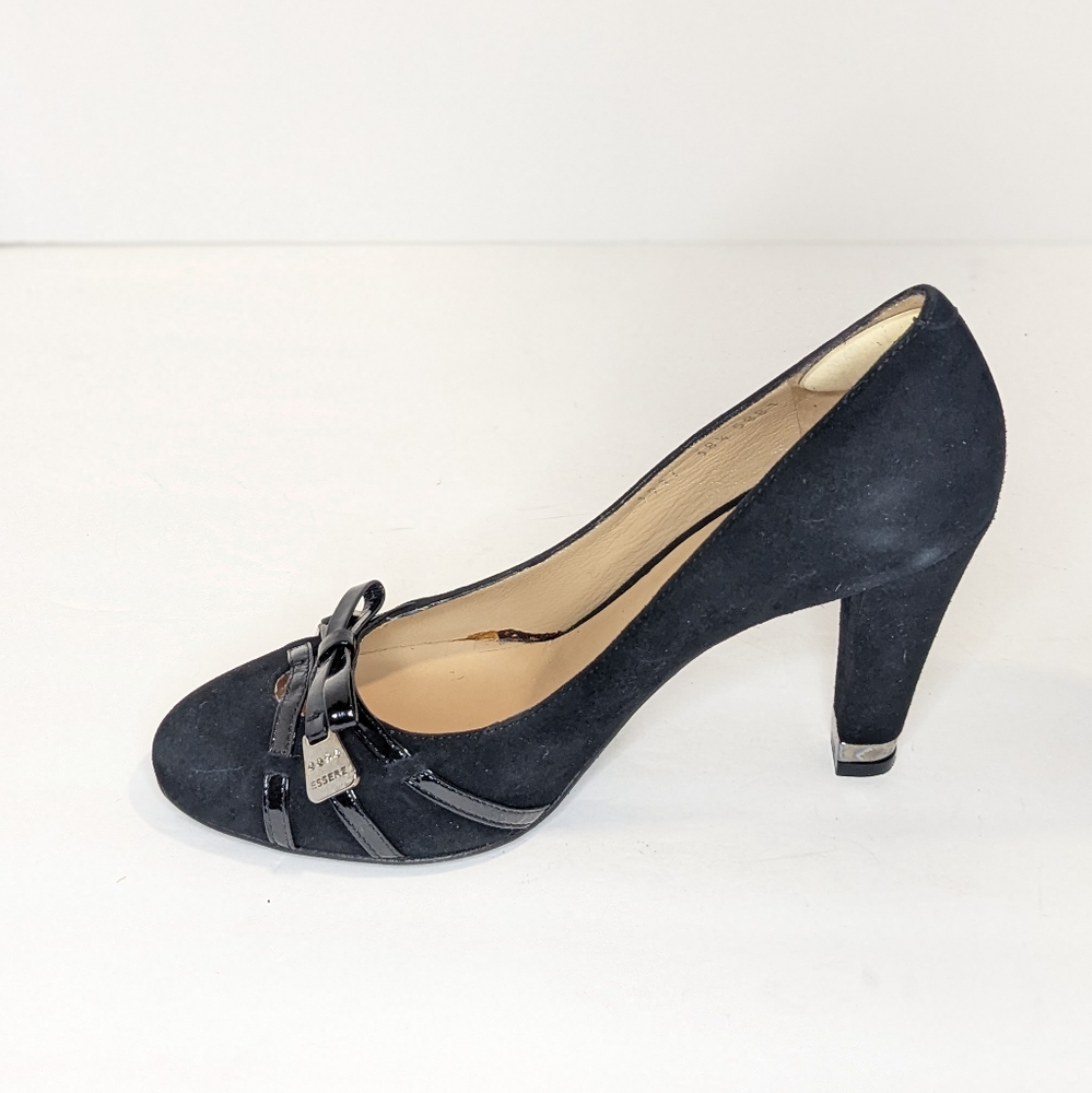 Essere suede and leather heels - Picture 10 of 16